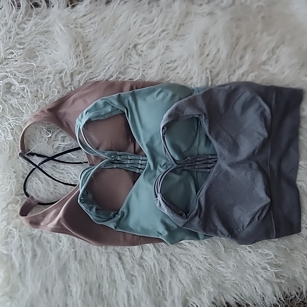 3-Pack Padded Sports Bras